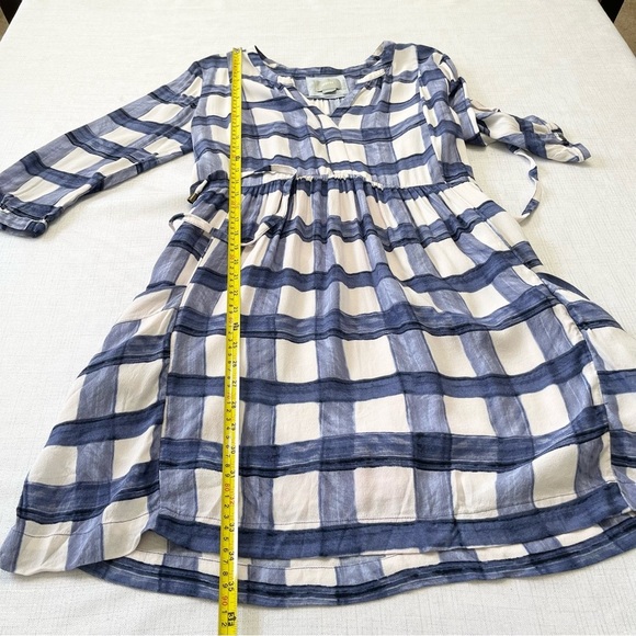 Anthropologie Maeve Devery Checkered Dress Size S - Picture 6 of 11